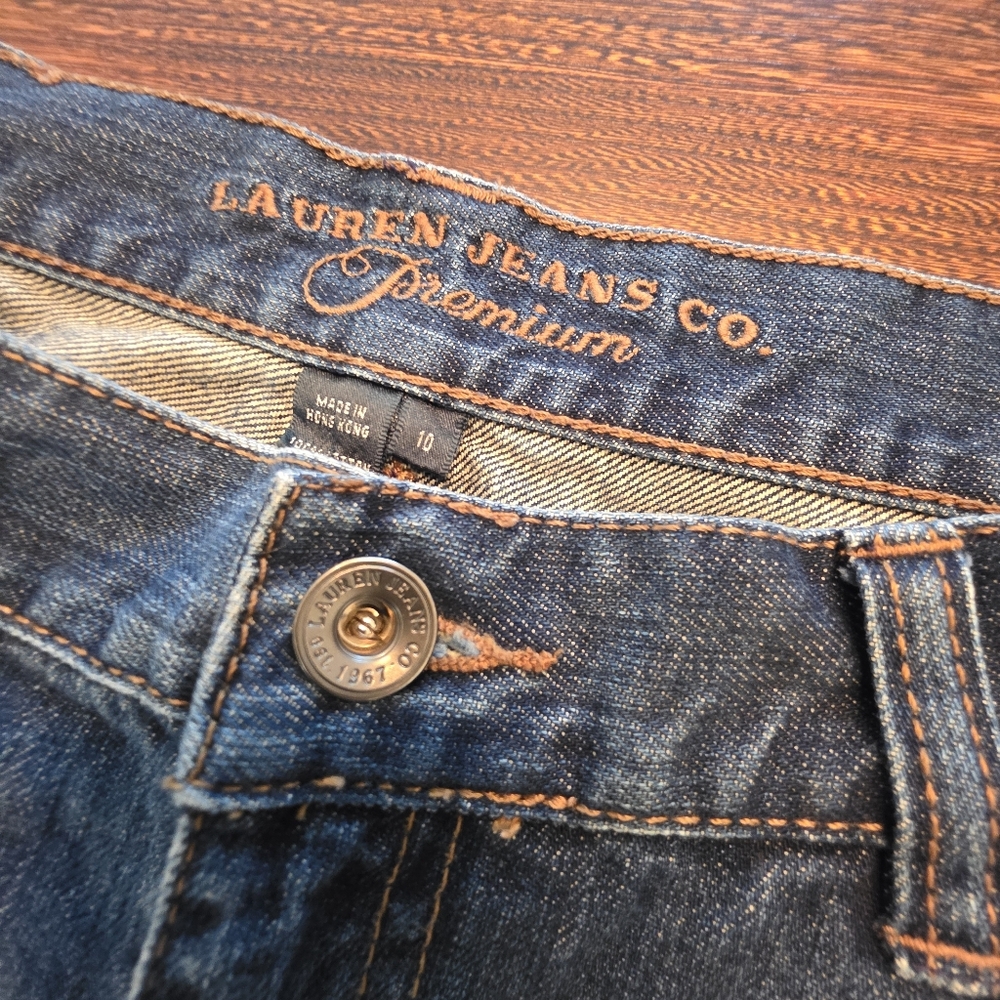 Vintage Lauren Ralph Lauren Jeans  Premium Blue Denim Women's Size 10 Y2K